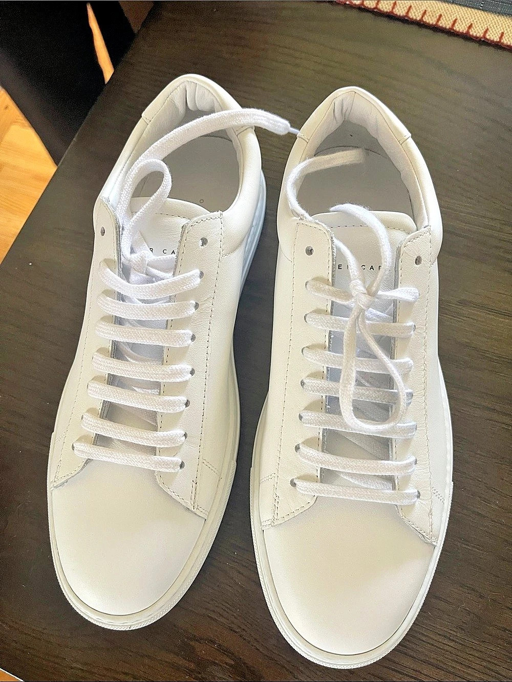 Oliver Cabell Low 1 White Leather Sneakers EU 39